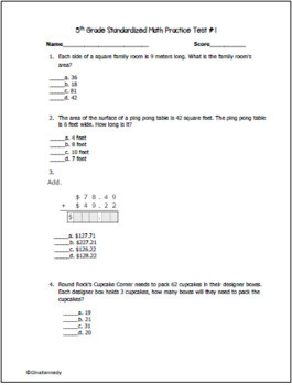 smarter balanced 5th grade math practice test