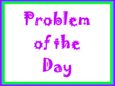5th Grade Math Problem of the Day PowerPoint-FSA