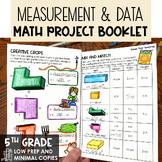 5th Grade Math Project Booklet Measurement and Data Math R