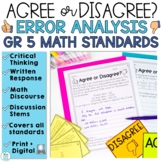 5th Grade Math Review Activities Centers Problem Solving Test Prep Worksheets