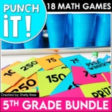 5th Grade Math Review Activities  | Math Centers and Games