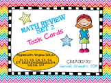 5th Grade Math Review (All Virginia SOLs) Task Cards Set 2