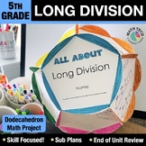 5th Grade Math Review Activity Long Division Practice Dode