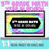 5th Grade Math Review Digital Book