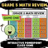 5th Grade Math Review Game 1