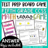 5th Grade Math Review Game Fifth Grade Math Board Game for