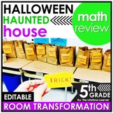5th Grade Halloween Math Haunted House | Classroom Transfo