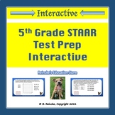 5th Grade Math STAAR Interactive Practice #1 (Digital- Google Slides)