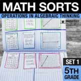 Math Interactive Notebook 5th Grade Order of Operations, A