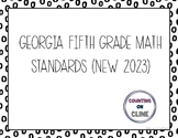 5th Grade Math Standards (Georgia NEW 2023)