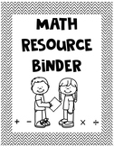 5th Grade Math Student Resource Packet