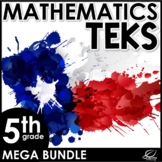 5th Grade Math TEKS Mega Bundle