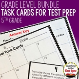 5th Grade Math Task Cards Bundle - Word Problems for 5th G