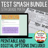 5th Grade Math Test Prep Bundle {Digital and Printable}