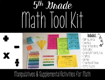 Preview of 5th Grade Math Toolkit