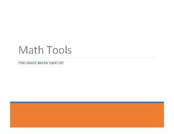 Preview of 5th Grade Math Tools