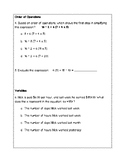 5th Grade Weekly Math SOL Review #3