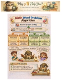 5th Grade Math Word Problem Study Buddy | Multi-Step Problem Solving, Fractions