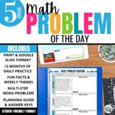 5th Grade Math Word Problem of the Day | Yearlong Math Pro