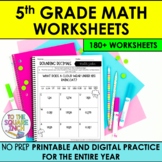 5th Grade Math Worksheets | Full Year 5th Grade Math Printouts