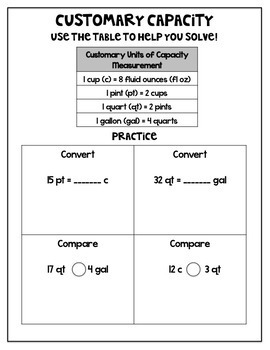 5th Grade Measurement Conversion 5.MD.A.1 Student Guided Notes | TpT