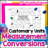 5th Grade Measurement Conversions Game - Customary Convers