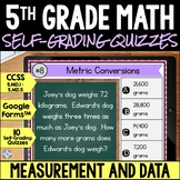 5th Grade Measurement & Data Assessments - Metric Conversi