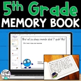 5th Grade Memory Book | End of Year | Print and Digital