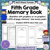 5th Grade Memory Book - Tales of a Fifth Grade Someone (Ha