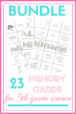 5th Grade Memory Game Bundle // Includes 5.5A, 5.5BC and 5.6A