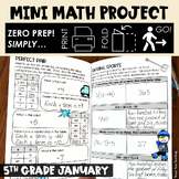 5th Grade Mini Math Project Math Test Prep Expressions Gra