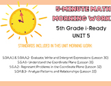 5th Grade Morning Work NO PREP (i-ready compliant)- UNIT 5