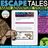 5th Grade Multiplication & Division | Digital Escape Tale 