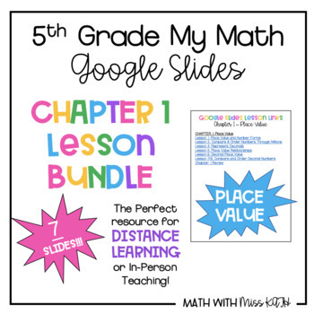 Preview of 5th Grade My Math CHAPTER 1: PLACE VALUE BUNDLE!