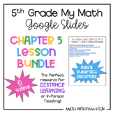 5th Grade My Math CHAPTER 5: ADD & SUBTRACT DECIMALS BUNDLE!