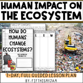 Human Impact on Ecosystems | Full Guided Science Lesson Bundle