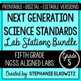 5th Grade NGSS Lab Stations Bundle | Printable, Digital & 
