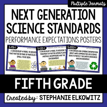 Preview of 5th Grade NGSS Posters