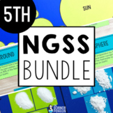 5th Grade NGSS Science Bundle | Units, Notebooks, Task Car