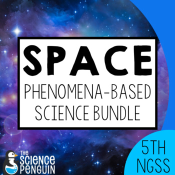 Preview of 5th Grade NGSS Space Bundle | Solar System, Star Brightness, Earth, & Gravity