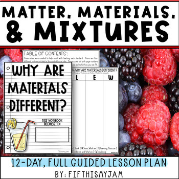 Preview of Materials and Matter | Full Guided Science Lesson Bundle