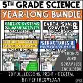 Year Long Science Bundle | Four Full Unit Science BUNDLES