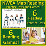 5th Grade NWEA Map Reading Test Prep Practice Tests and Ga