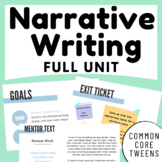 5th Grade Narrative Writing Unit with Slides | Common Core