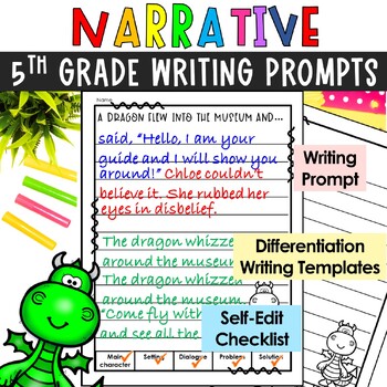 5th grade narrative writing prompts with reading passages