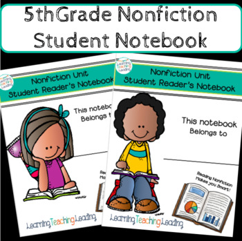 Preview of 5th Grade Nonfiction Unit Student Notebook