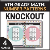 5th Grade Number Patterns & Rules Games - 5th Grade Math R