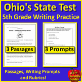 5th Grade OST Ohio State Test ELA Writing Tests OST Explan