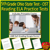5th Grade OST Ohio State Test Reading ELA Practice Tests &