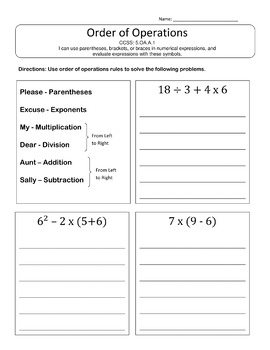 5th grade operations algebraic thinking worksheets 5th grade oa worksheets 5oa